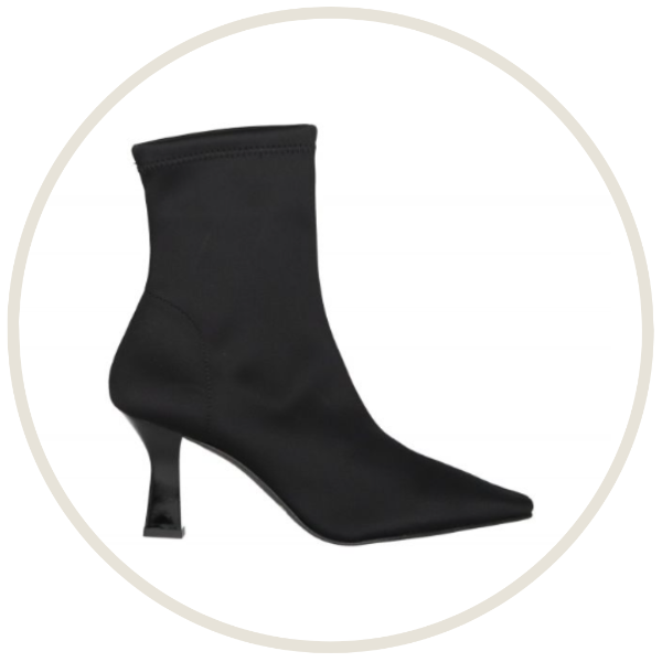 Botins de lycra pretos 718279 de referência